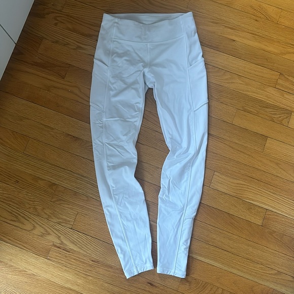 Lululemon White Speed Up Tight 28” Leggings First Release - Picture 1 of 8